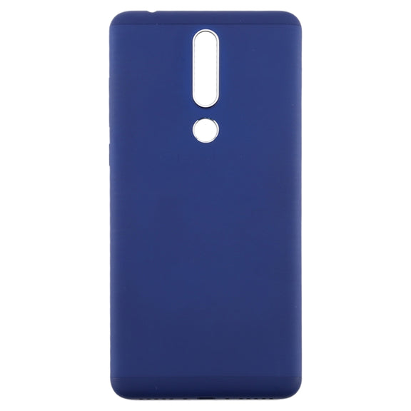 Battery Back Cover with Side Keys for Nokia 3.1 Plus(Blue)