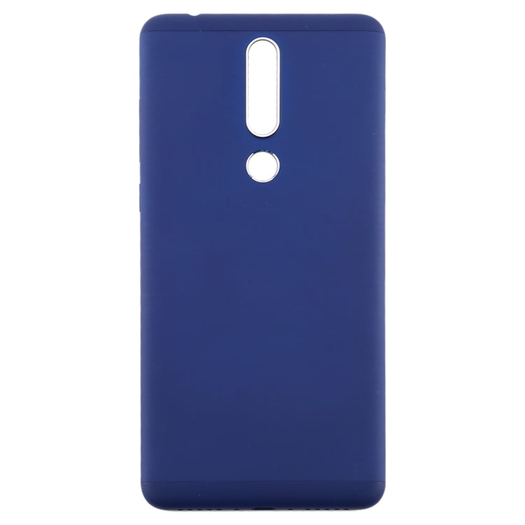 Battery Back Cover with Side Keys for Nokia 3.1 Plus(Blue)