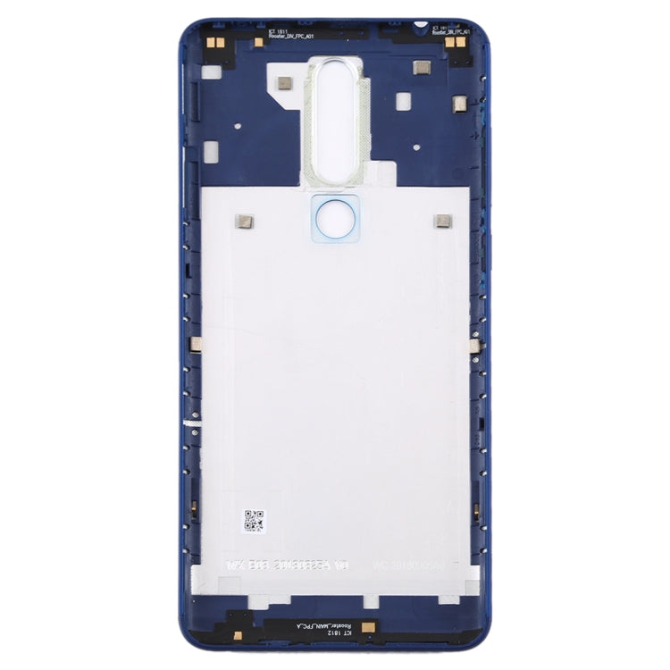 Battery Back Cover with Side Keys for Nokia 3.1 Plus(Blue)