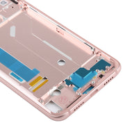 Middle Frame Bezel with Side Keys for Xiaomi Mi 8 (Rose Gold)