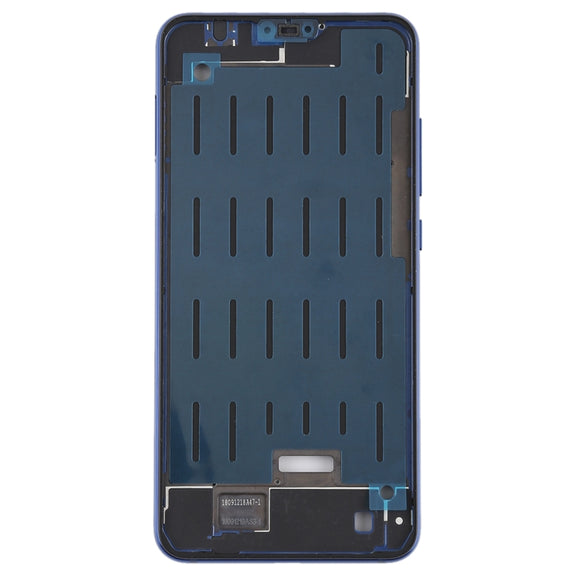 Middle Frame Bezel with Side Keys for Xiaomi Mi 8 Lite (Blue)