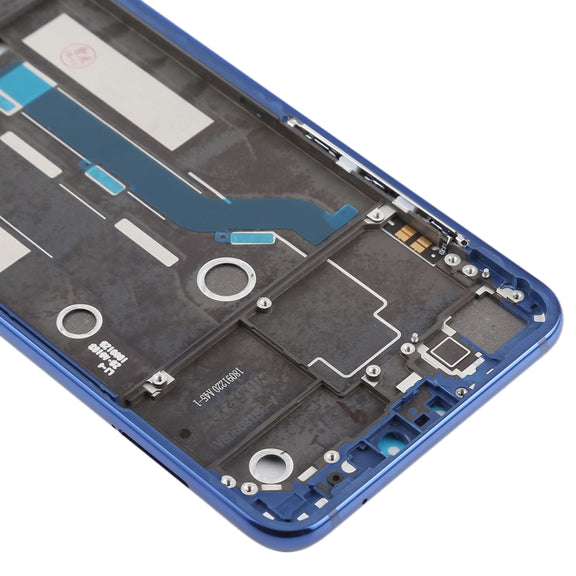 Middle Frame Bezel with Side Keys for Xiaomi Mi 8 Lite (Blue)