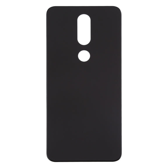 Battery Back Cover for Nokia 7.1 / TA-1100 TA-1096 TA-1095 TA-1085 TA-1097(Black)