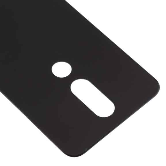 Battery Back Cover for Nokia 7.1 / TA-1100 TA-1096 TA-1095 TA-1085 TA-1097(Black)
