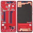 Middle Frame Bezel with Side Keys for Xiaomi Mi 8 SE (Red) - Frame Bezel Plate by PMC TechLife | Online Shopping South Africa | PMC TechLife