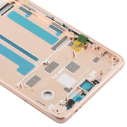 Middle Frame Bezel with Side Keys for Xiaomi Mi 8 SE (Rose Gold)