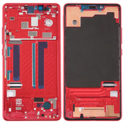 Middle Frame Bezel with Side Keys for Xiaomi Mi 8 SE (Red)