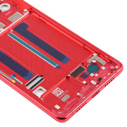 Middle Frame Bezel with Side Keys for Xiaomi Mi 8 SE (Red)