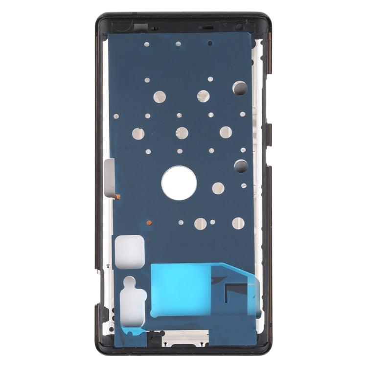 Front Housing LCD Frame Bezel Plate for Nokia 8 Sirocco (Black)