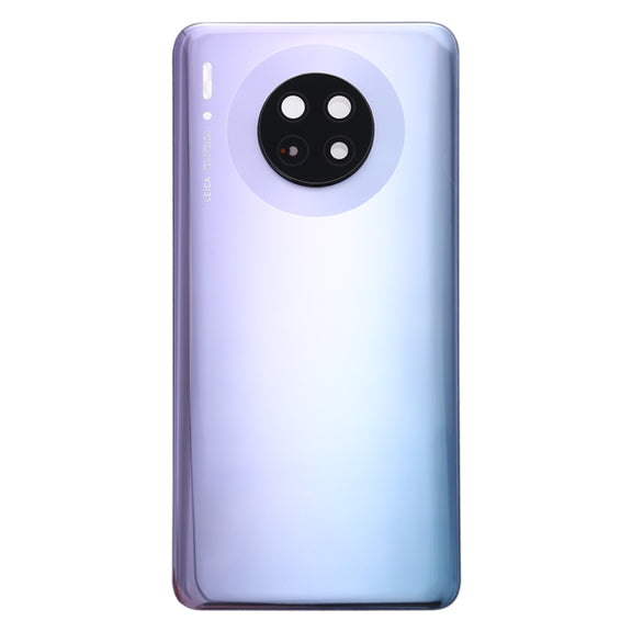 Original Battery Back Cover with Camera Lens for Huawei Mate 30(Silver)