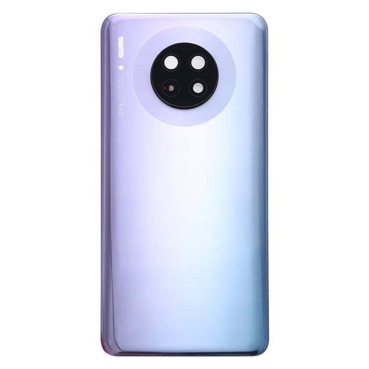 Original Battery Back Cover with Camera Lens for Huawei Mate 30(Silver)