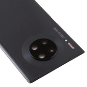 Original Battery Back Cover with Camera Lens for Huawei Mate 30 Pro(Black)