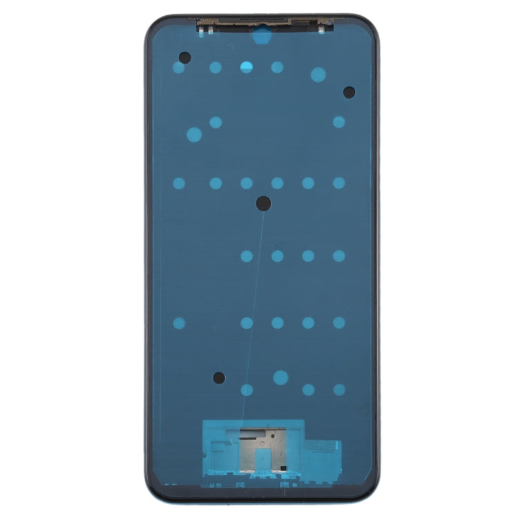 Front Housing LCD Frame Bezel Plate for LG K50 / K12 MAX / LMX520BMW / LMX520EMW(Single SIM Version)(Blue)