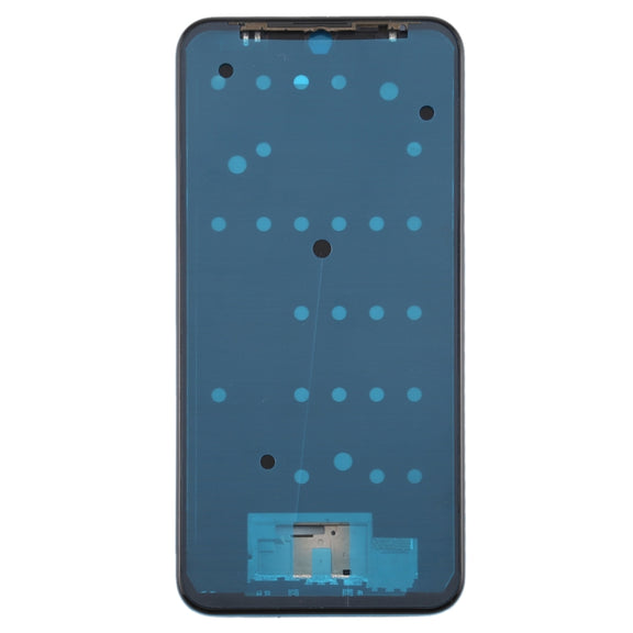 Front Housing LCD Frame Bezel Plate for LG K50 / K12 MAX / LMX520BMW / LMX520EMW(Single SIM Version)(Blue)