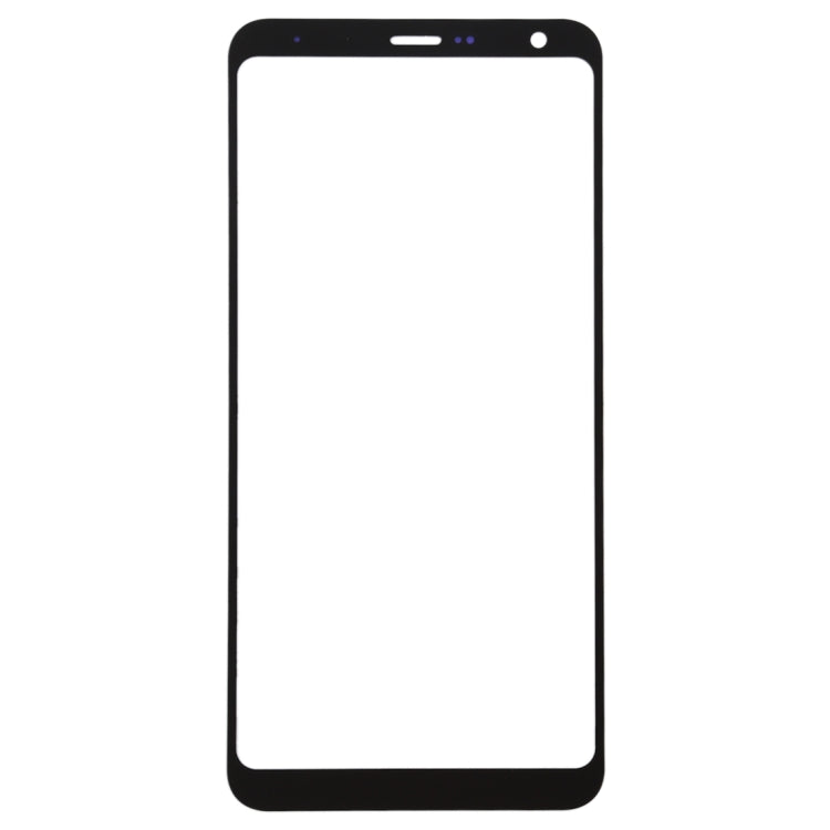 Front Screen Outer Glass Lens for LG Stylo 4 /  Q710 / Q710MS / Q710CS (Black)