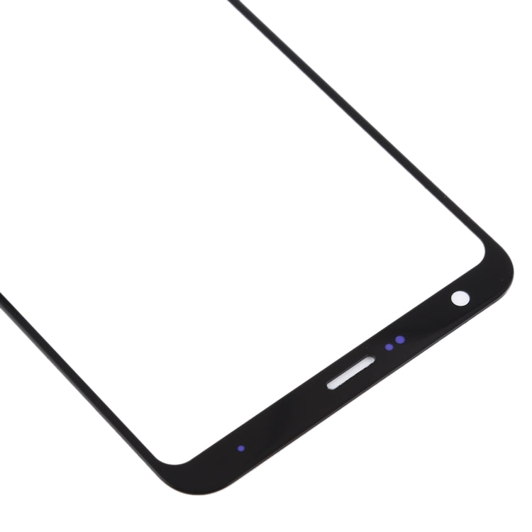 Front Screen Outer Glass Lens for LG Stylo 4 /  Q710 / Q710MS / Q710CS (Black)