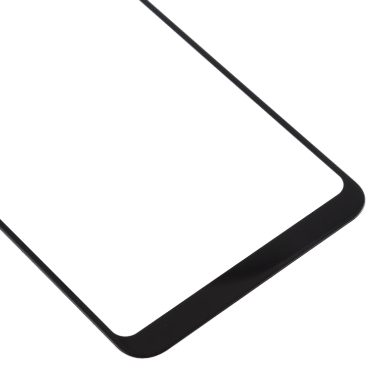 Front Screen Outer Glass Lens for LG Stylo 4 /  Q710 / Q710MS / Q710CS (Black)