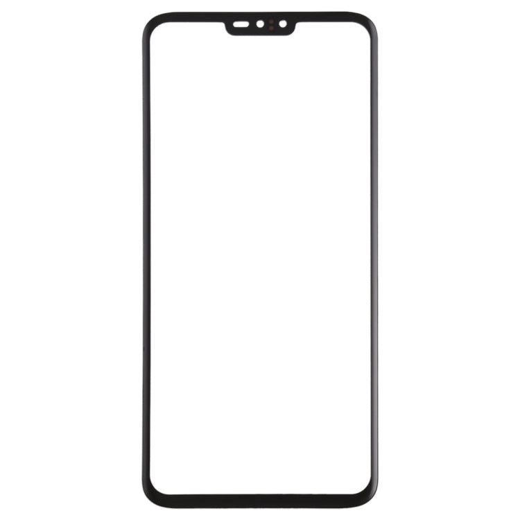 Front Screen Outer Glass Lens for LG V40 ThinQ (Black)
