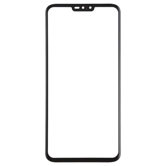 Front Screen Outer Glass Lens for LG V40 ThinQ (Black)