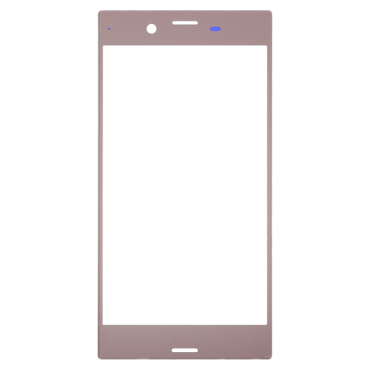Front Screen Outer Glass Lens for Sony Xperia XZ(Rose Gold)