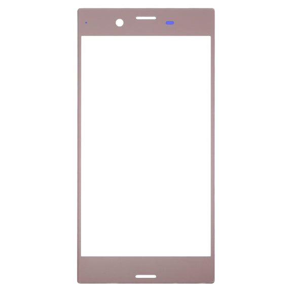 Front Screen Outer Glass Lens for Sony Xperia XZ(Rose Gold)