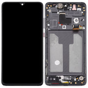Original OLED LCD Screen for Huawei Mate 20 Digitizer Full Assembly with Frame(Black)