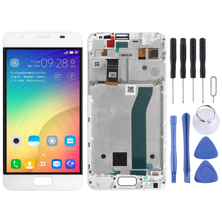 OEM LCD Screen for ASUS ZenFone Pegasus 4A ZB500TL X00KD  Digitizer Full Assembly with Frame���White)
