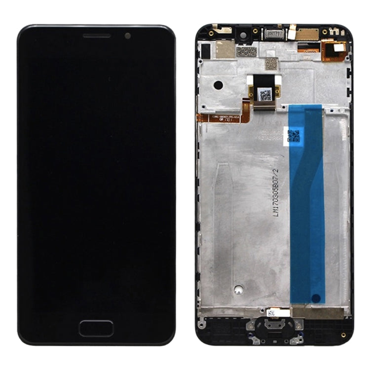 OEM LCD Screen for ASUS Zenfone 3S Max ZC521TL X00GD Digitizer Full Assembly with Frame���Black)