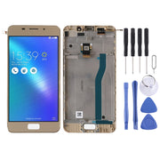 OEM LCD Screen for ASUS Zenfone 3S Max ZC521TL X00GD Digitizer Full Assembly with Frame���Gold)