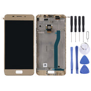 OEM LCD Screen for ASUS Zenfone 3S Max ZC521TL X00GD Digitizer Full Assembly with Frame���Gold)