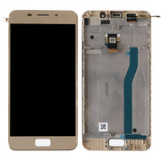OEM LCD Screen for ASUS Zenfone 3S Max ZC521TL X00GD Digitizer Full Assembly with Frame���Gold)