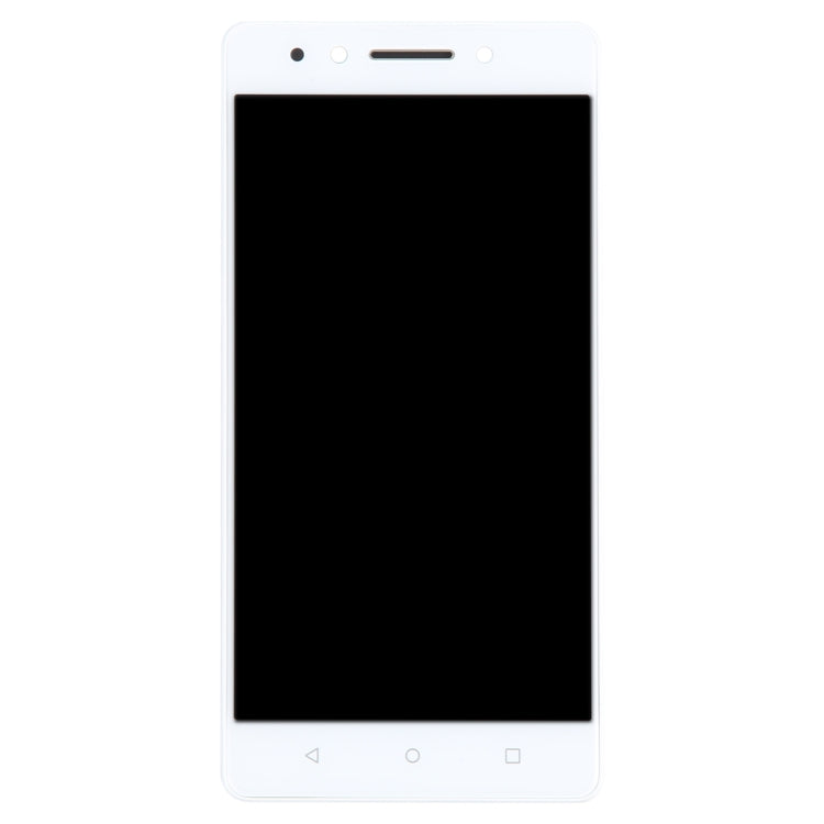 OEM LCD Screen for Lenovo K8 Note XT1902-3 Digitizer Full Assembly with Frame (White)