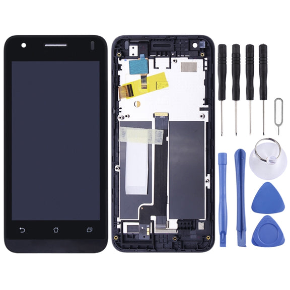OEM LCD Screen for Asus Zenfone C ZC451CG Z007 Digitizer Full Assembly with Frame���Black)