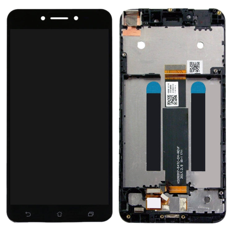 OEM LCD Screen for Asus ZenFone Live ZB501KL X00FD A007 Digitizer Full Assembly with Frame���Black)