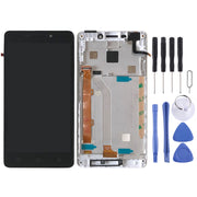 OEM LCD Screen for Lenovo Vibe P1m P1ma40 P1mc50 Digitizer Full Assembly with Frame (White)