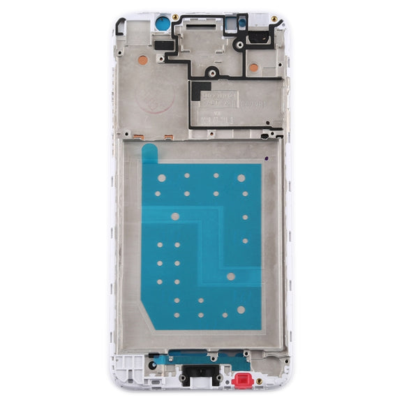 Front Housing LCD Frame Bezel Plate for Huawei Honor Play 7(White)