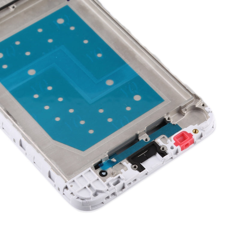 Front Housing LCD Frame Bezel Plate for Huawei Honor Play 7(White)