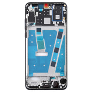 Middle Frame Bezel Plate with Side Keys for Huawei Nova 4e(Black)