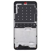 Middle Frame Bezel Plate with Side Keys for Huawei Nova 4e(Black)
