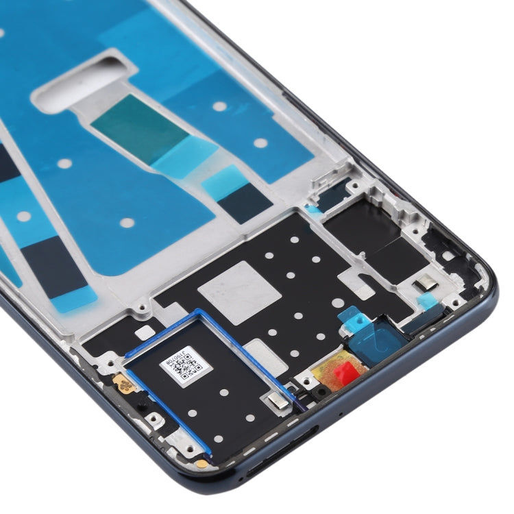 Middle Frame Bezel Plate with Side Keys for Huawei Nova 4e(Black)