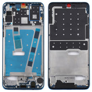 Middle Frame Bezel Plate with Side Keys for Huawei Nova 4e(Blue)