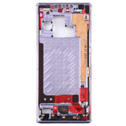 Original Middle Frame Bezel Plate for Huawei Mate 30 Pro(Silver)
