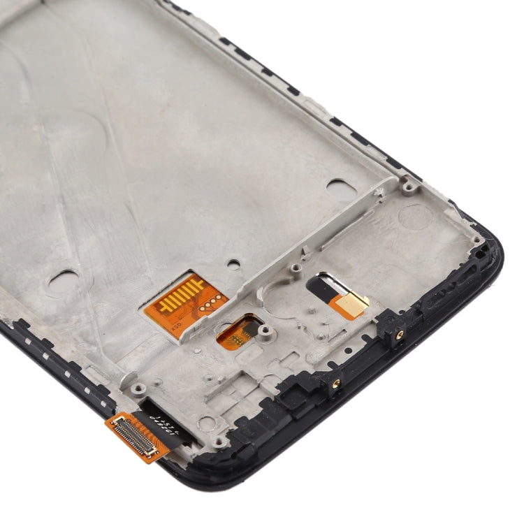 For OnePlus 5T A5010 TFT Material LCD Screen and Digitizer Full Assembly with Frame (Black)