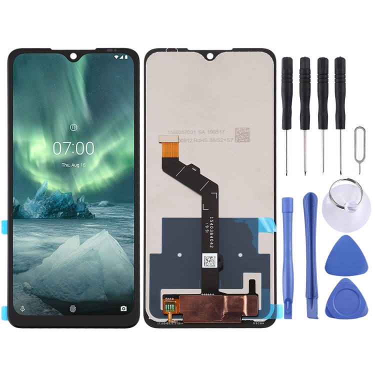 TFT LCD Screen for Nokia 7.2 / 6.2 / TA-1193 / TA-1178 / TA-1196 / TA-1181 with Digitizer Full Assembly