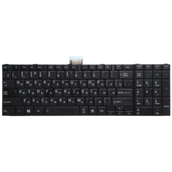RU Version Keyboard for Toshiba Satellite C50-A C50-A506 C50D-A C55T-A C55-A C55D-A(Black)
