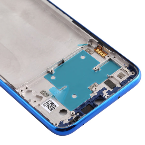Front Housing LCD Frame Bezel Plate for Xiaomi Redmi Note 8(Blue)