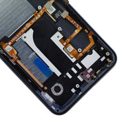 Original LCD Screen for Google Pixel 4 Digitizer Full Assembly with Frame (Black)