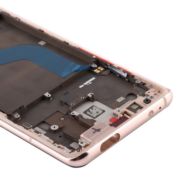 OLED LCD Screen for Xiaomi Redmi K20 / Redmi K20 Pro / 9T Pro Digitizer Full Assembly with Frame(Gold)