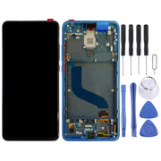 OLED LCD Screen for Xiaomi Redmi K20 / Redmi K20 Pro / 9T Pro Digitizer Full Assembly with Frame(Blue)
