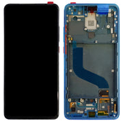 OLED LCD Screen for Xiaomi Redmi K20 / Redmi K20 Pro / 9T Pro Digitizer Full Assembly with Frame(Blue)